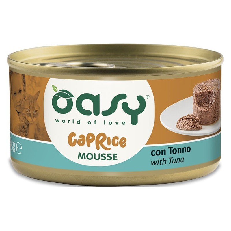 OASY Kot Mousse - z tuńczykiem 85g (puszka)