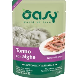OASY Kot Tuńczyk z algami 70g (saszetka)