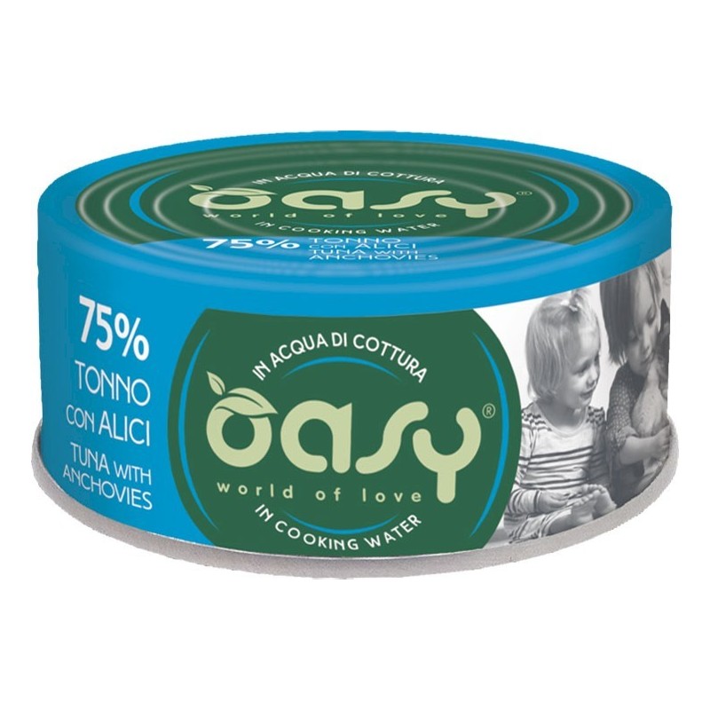 OASY Kot Tuńczyk z anchois 70g (puszka)