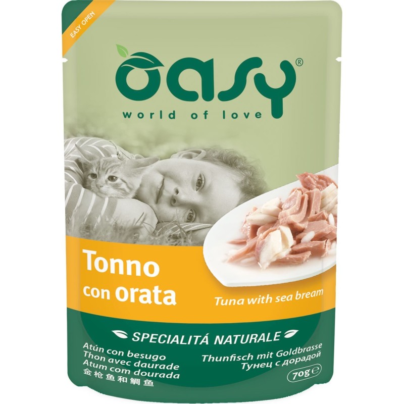 OASY Kot Tuńczyk z doradą 70g (saszetka)