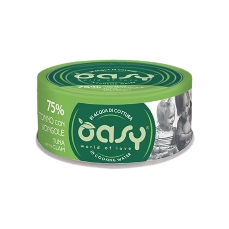 OASY Kot Tuńczyk z małżami 70g (puszka)