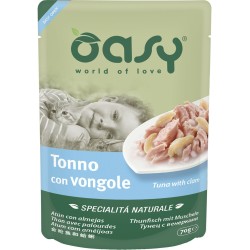 OASY Kot Tuńczyk z małżami 70g (saszetka)