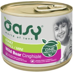 OASY Pies Adult S/Mini - Dzik 200g (puszka)