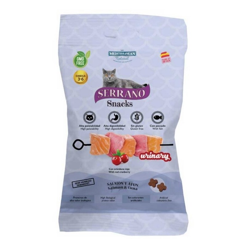 SERRANO Snack kot Urinary Łosoś tuńczyk 50g