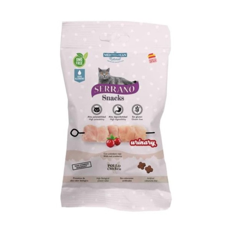 SERRANO Snack kot Urinary Kurczak 50g