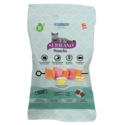 SERRANO Snack kot - Omega 3 + DHA Łosoś Tuńczyk 50g