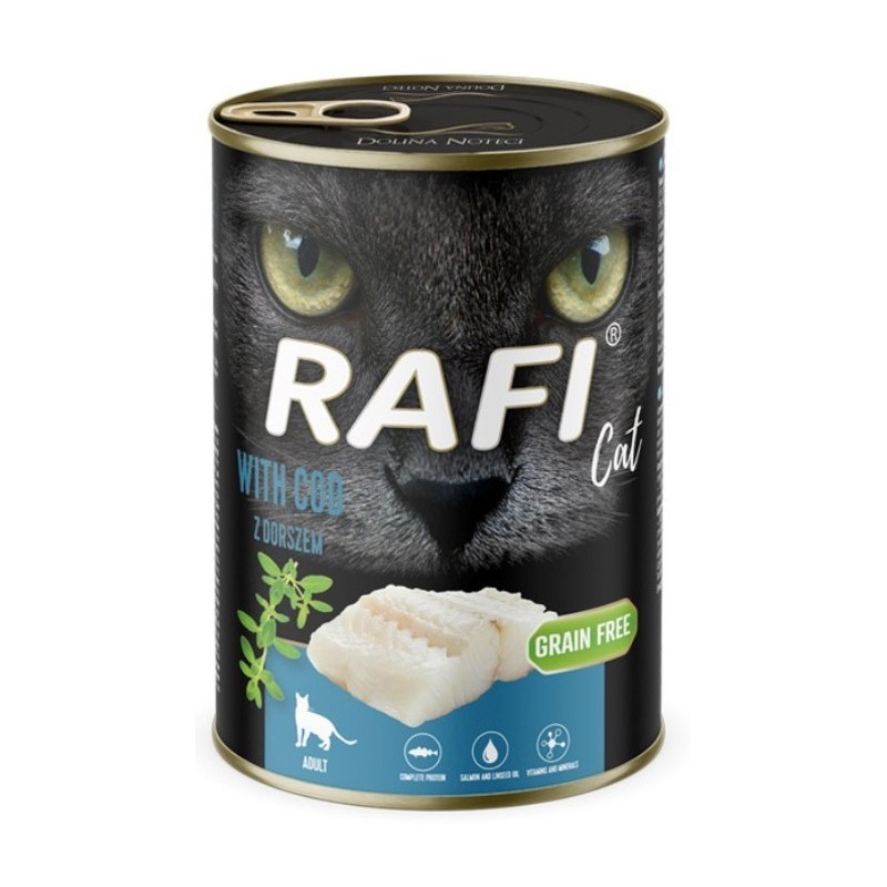 DOLINA NOTECI RAFI Cat z Dorszem 400g