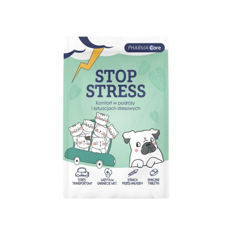 BALTICA Stop Stres tabletki dla psa i kota 10 tabl.