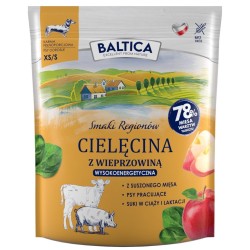 BALTICA SMAKI REGIONÓW Cielęcina z wieprzowiną dla małych psów XS/S 9 kg