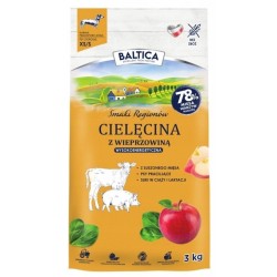 BALTICA SMAKI REGIONÓW Cielęcina z wieprzowiną dla małych psów XS/S 3 kg