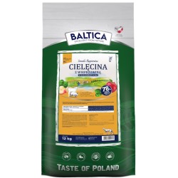 BALTICA SMAKI REGIONÓW Cielęcina z wieprzowiną dla dużych psów M/L 9 kg