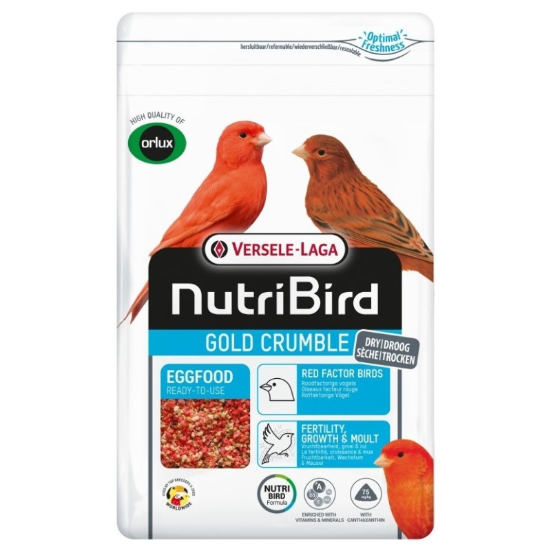 VERSELE-LAGA Gold Crumble Red Factor Birds 1 kg