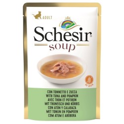 SCHESIR Cat Zupa z tuńczykiem i dynią 85g (saszetka)