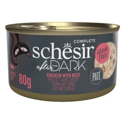 SCHESIR After Dark Filet Pasztet z kurczaka z wołowiną 80g (puszka)