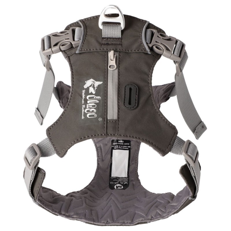 DINGO Szelki Super Lekkie - szare L