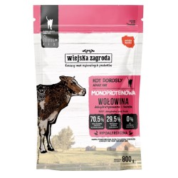 WIEJSKA ZAGRODA KOT Monobiałkowa Wołowina 3 kg