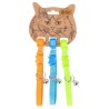 DINGO Komplet obroży dla kota (18-28 cm) 3 szt. - różne kolory