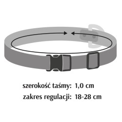 DINGO Komplet obroży dla kota (18-28 cm) 3 szt. - różne kolory