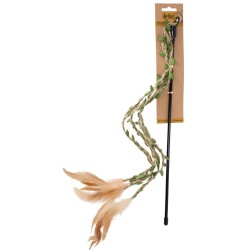 DINGO Wędka dla kota FOREST - 42 + 55 cm