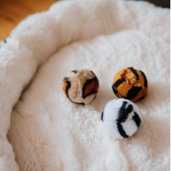 DINGO Piłki Pręguski 3szt. (4,8 cm)