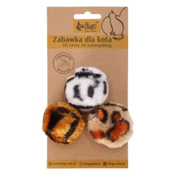 DINGO Piłki Pręguski 3szt. (4,8 cm)