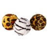 DINGO Piłka Kocia Dżungla 3szt. (4 cm)