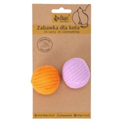 DINGO Piłka Kociosplotki 2 szt. 4 cm