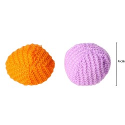 DINGO Piłka Kociosplotki 2 szt. 4 cm