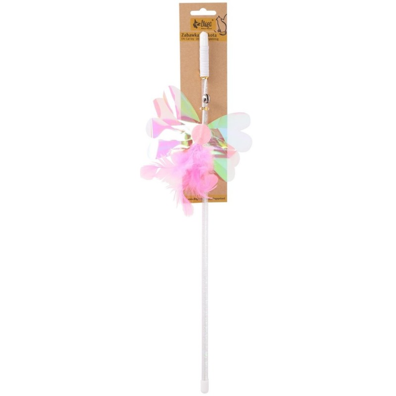 DINGO Wędka dla kota ANGEL (45 cm + 45 cm)
