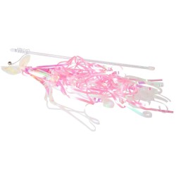 DINGO Wędka dla kota BUTTERFLY (45 cm + 10 cm)