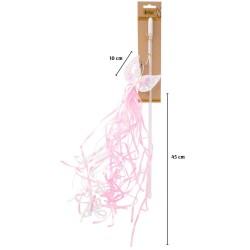 DINGO Wędka dla kota BUTTERFLY (45 cm + 10 cm)