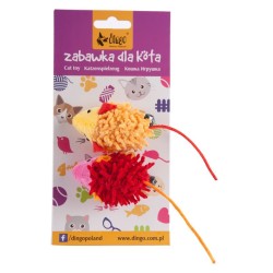 DINGO Myszki MOP pomarańczowa i czerwona 2szt.