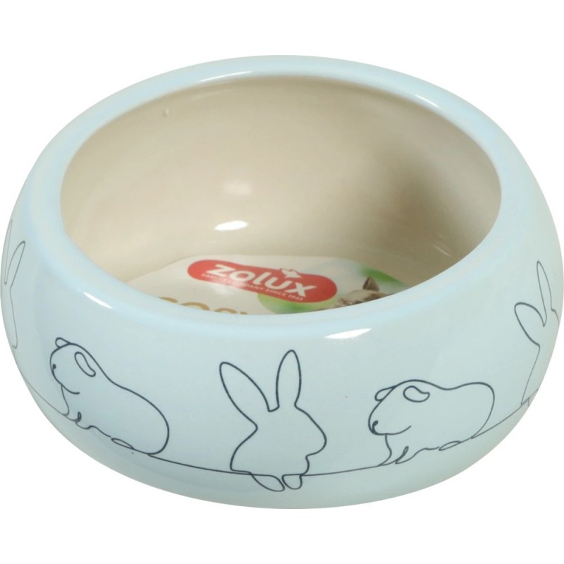 ZOLUX Miska Ceramiczna dla Gryzonia COSY - niebieska 150 ml