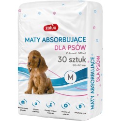 ZOLUX Podkłady higieniczne do nauki czystości 60 x 60 cm - 30 sztuk