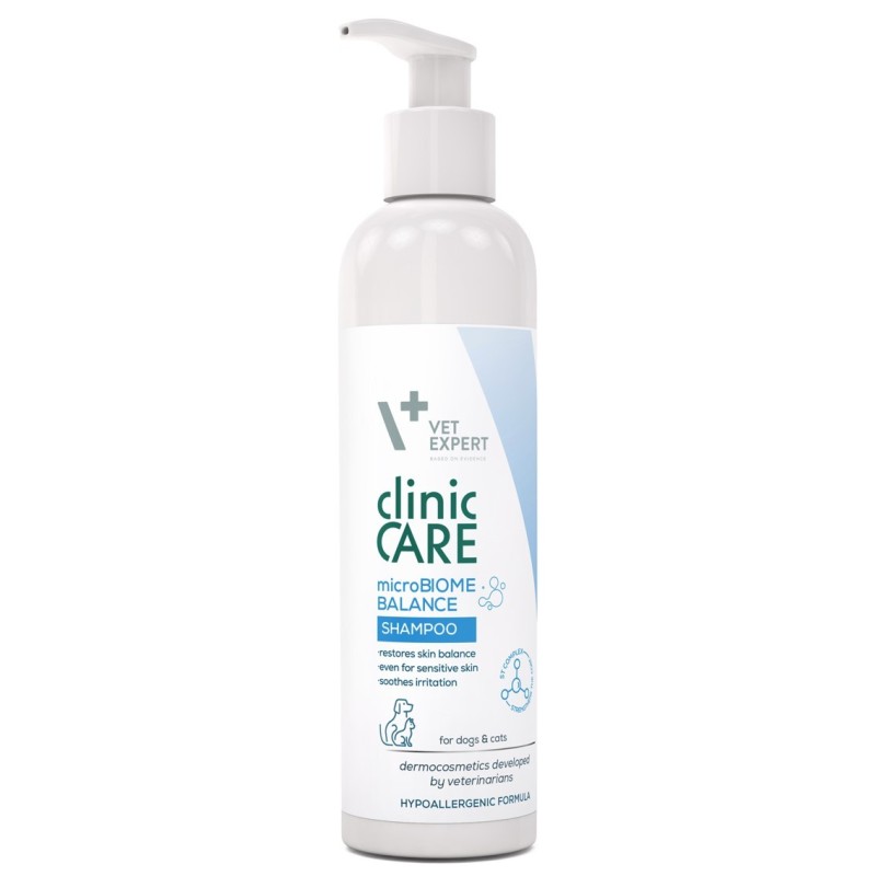 VETEXPERT Clinic Care Microbiome Balance Shampoo 250 ml