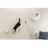 TRIXIE Zestaw ścienny dla kota 4 elementy - biały/szary