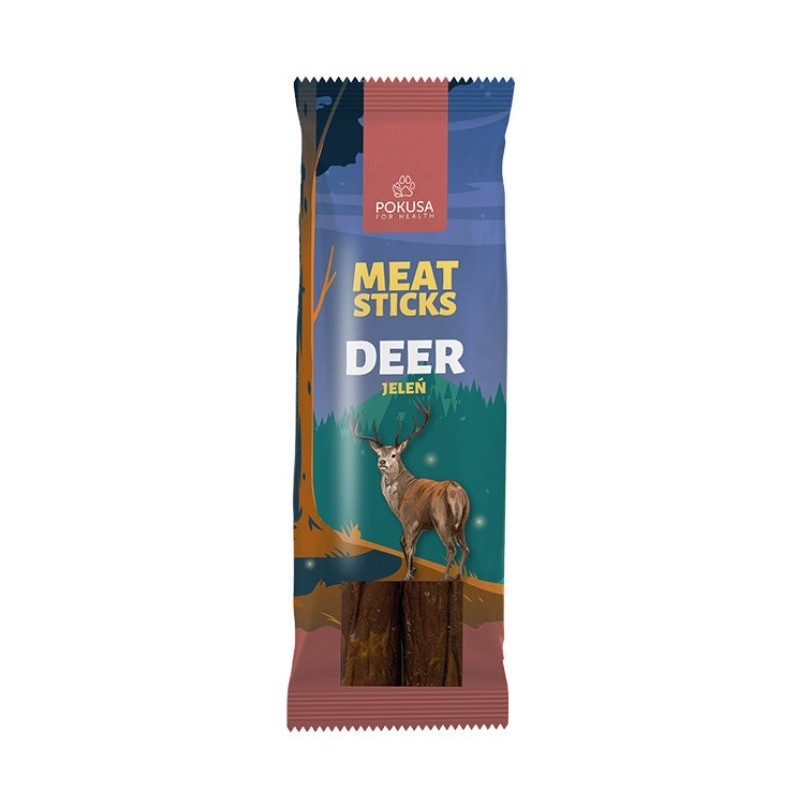 POKUSA Feel the Wild Meat Sticks jeleń 50g