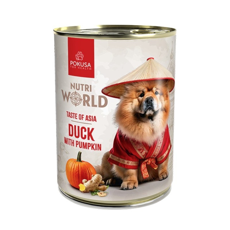 POKUSA NUTRI WORLD Taste of Asia Duck With Pumpkin 400g