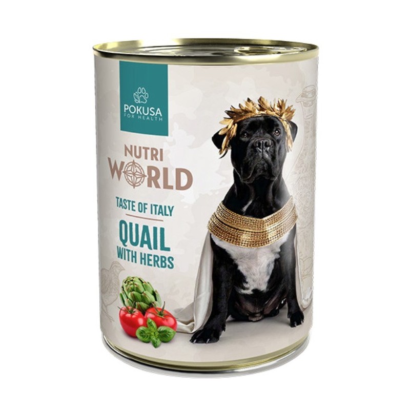POKUSA NUTRI WORLD Taste of Italy Beef Quail with Herbs 400g
