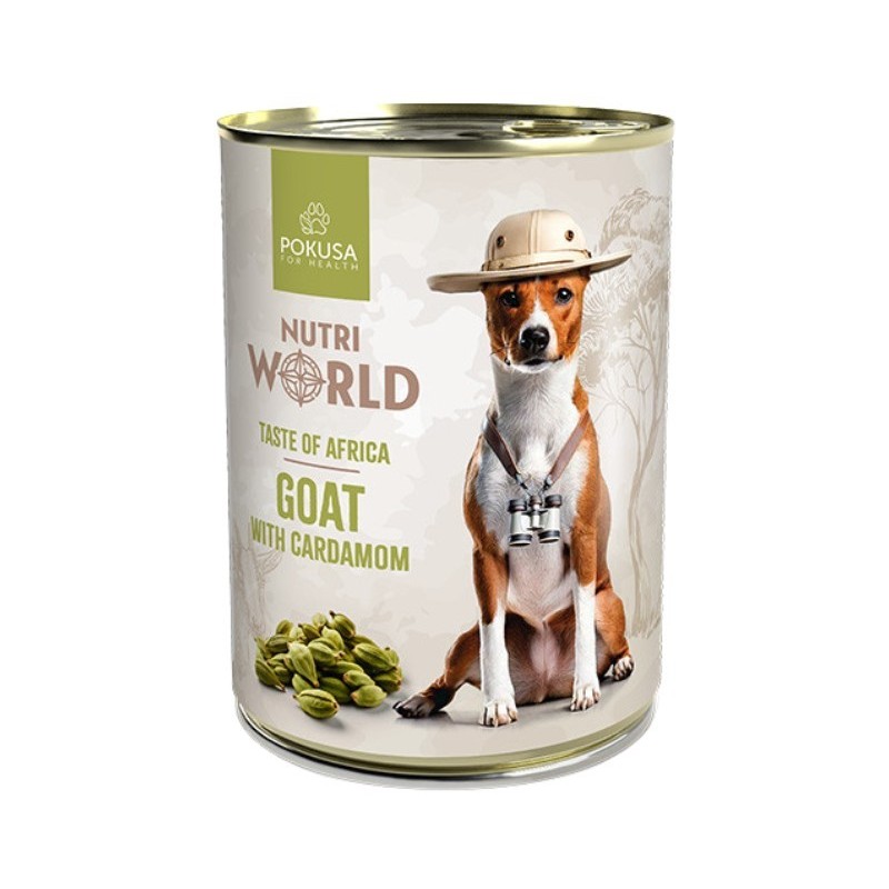 POKUSA NUTRI WORLD Taste of Africa Goat With Cardamom 400g