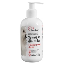 OVER ZOO Szampon dla psów o białej i jasnej sierści 250 ml