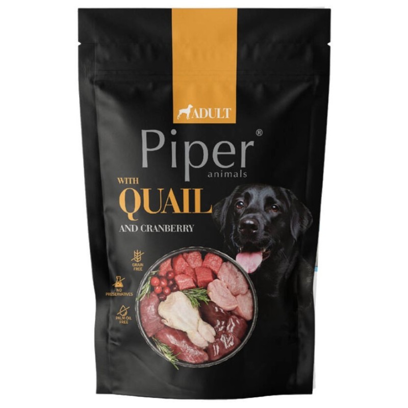 PIPER z Przepiórką i żurawioną 500g (saszetka)