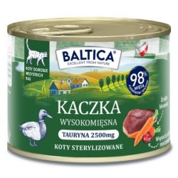 BALTICA PRZYSMAKI REGIONÓW Kot dorosły Kaczka 185g