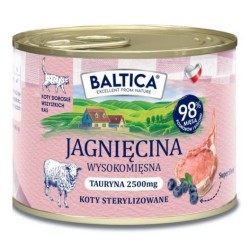 BALTICA PRZYSMAKI REGIONÓW Kot dorosły Jagnięcina 185g