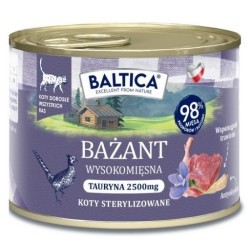 BALTICA PRZYSMAKI REGIONÓW Kot dorosły Bażant 185g