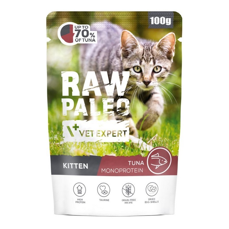 RAW PALEO Kitten Cat Tuna 100g