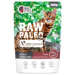RAW PALEO Adult Sterilised Cat Tuna 100g