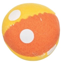 TRIXIE Piłka zabawka dla kota z pluszu z kocimiętką 4,5 cm - mix kolorów 1szt.