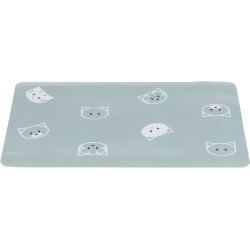 TRIXIE Podkładka pod miski dla kota Mimi 44 x 28 cm - szałwiowa