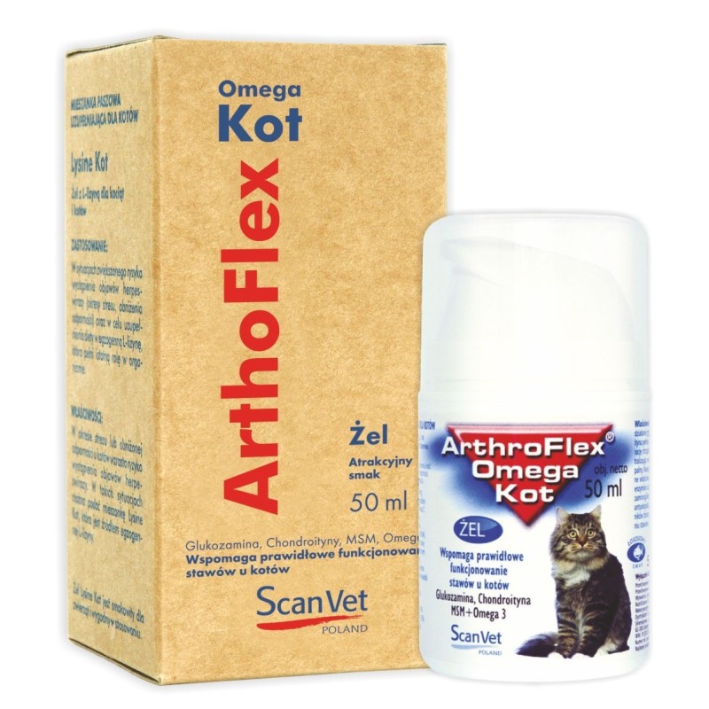 SCANVET Arthroflex Omega Kot - żel 50ml